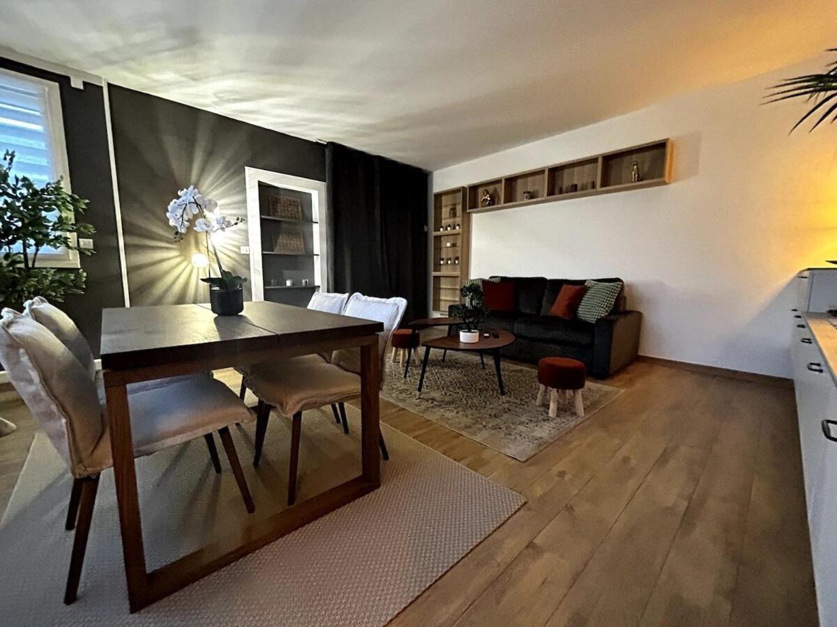 Au Coeur De Reims : A Deux Pas De La Cathedrale Apartment Bagian luar foto
