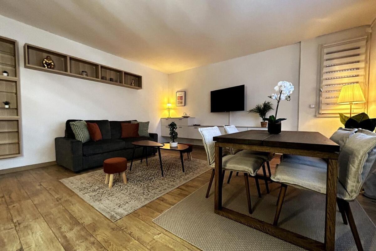 Au Coeur De Reims : A Deux Pas De La Cathedrale Apartment Bagian luar foto