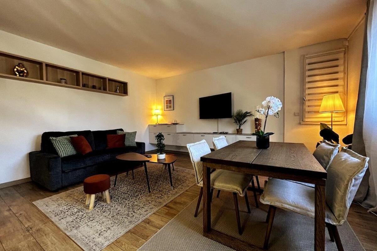 Au Coeur De Reims : A Deux Pas De La Cathedrale Apartment Bagian luar foto